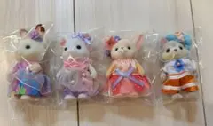 シルバニアファミリー　どきどきフレンズゆめいろマリン　4体セット