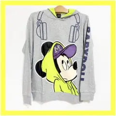 未使用品　タグ付き　BABYDOLL　ミッキーマウス　ヘッドフォン　パーカー