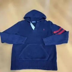 ☆美品☆Polo by Ralph Lauren フード付きカットソー150