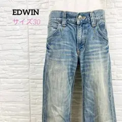 EDWIN エドウィン デニム W30パンツ ヴィンテージ加工 ブーツカット
