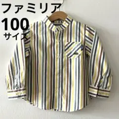 新品　familiar ブラウス　長袖　100 sd1_ec0066c432ebe70ef696f79aa3