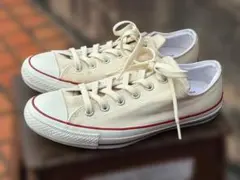 CONVERSE ALL STAR REACT 生成り 26.5 クリーニング済のサムネイル