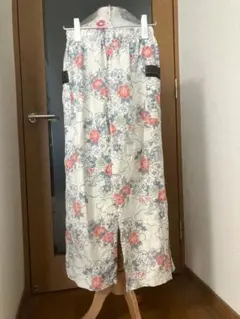 着物リメイク　正絹 紬 パンツのサムネイル