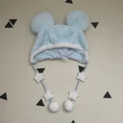 ミッキー 耳付き 水色 帽子 ファンキャップ ディズニー パルパルーザ