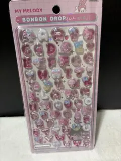 マイメロ　ボンボンドロップシール　【正規品】　文字