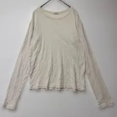 フリークスストア　長袖 カットソー トップス オフホワイト　M ロンT Tシャツ