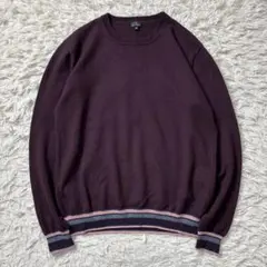 美品 PS Paul Smith ニット ボルドー M
