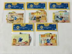 パペットスンスン一番くじ　H賞ステッカー ５種類セット