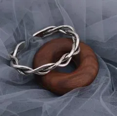 132★在庫限り★シルバー ブレスレット ヴィンテージ バングル