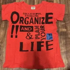 F.O.KIDS ロゴプリント Tシャツ レッド 130cmのサムネイル