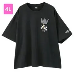 【新品未使用】しまむら　キングダムハーツ　4Lサイズ Tシャツ レディースのサムネイル