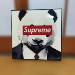 Keetatat Sitthiket Supreme パンダ アートパネル Keetatat Sitthiket Supreme パンダ アートパネル - メルカリ