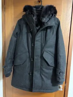 MONCLER MINAOUET カモフラ柄 ウールダウンコート イタリア製 - メルカリ