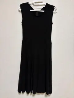 BURBERRY LONDONノースリーブワンピース/40/レーヨン/BLK