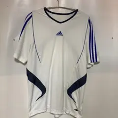 ユ*ー様 adidas game shirt アディダス　y2k ゲームシャツ