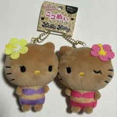 ニコぬい　ハローキティ　日焼けキティ　ギャルキティ　キーホルダー　⭐️新品