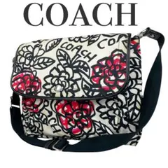 COACH 　コーチ　ショルダーバッグ　メッセンジャーバッグ　A4可　斜め掛け