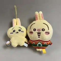 ちいかわエニマイくじD賞ぬいぐるみキーホルダー&ぬいぐるみマスコット　2点セット