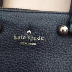 kate spade ケイトスペード　ブラックショルダーバッグ