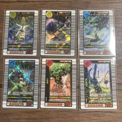 ムシキング　わざカード6枚セット