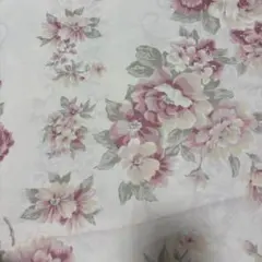 花柄　掛け布団カバー