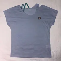 FILA サックス ストライプ Tシャツのサムネイル