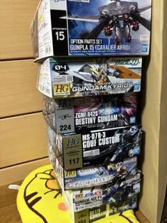 【未組立】ガンプラ MG・HGなど 8点まとめ売り セット