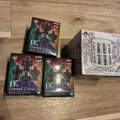 一番くじ 北斗の拳 D賞 胸像 北斗四兄弟　C賞 マグカップ　4点セット