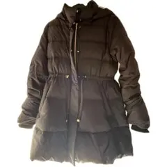 index KAWADAダウン ドロスト ミドルコート