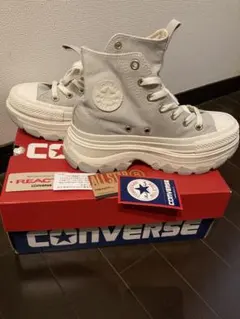 CONVERSE 厚底ハイカットスニーカー
