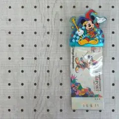 2『東京ディズニーランド』ブルー ミッキー チケットホルダー 1998年 希少