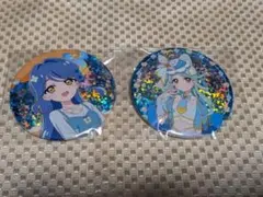名探偵プリキュア ホログラム缶バッジ第2弾 キュアエクレール 帆羽くれあ セット