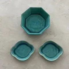 作家　器　小皿　3点セット 陶器 焼き物