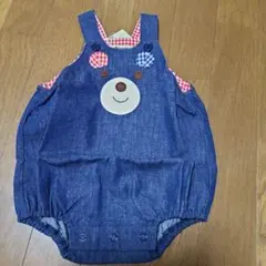 【MIKI HOUSE】くまさんロンパース