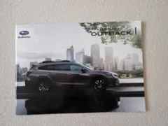 【 車 カタログ 】　SUBARU　LEGACY　ＯＵＴＢＡＣＫ　2024.09のサムネイル