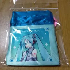 初音ミク　ミニ巾着袋