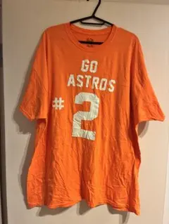 GO ASTROS Tシャツ オレンジ 2XL