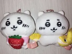 ちいかわ　ご当地ぬいぐるみキーチェーン　栃木　スカイベリー　名古屋　しゃちほこ