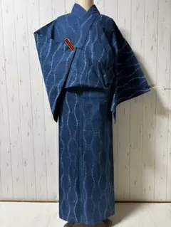 梅*ん様 本場琉球絣 縹色（はなだいろ）のお着物（袷） - メルカリ
