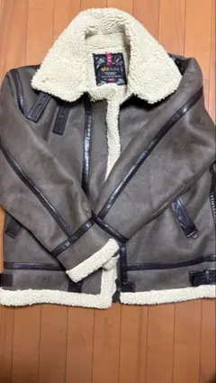【美品】ALPHA INDUSTRIES B-3 フライトジャケット ムートン