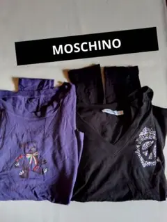 MOSCHINO JEANS 長袖カットソー 2枚セット　イタリアのサムネイル
