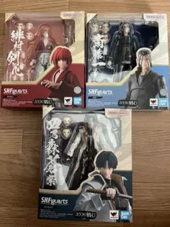 るろうに剣心 S.H.Figuarts 3体セット バラ売り不可 - メルカリ