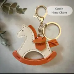 ロデオチャーム ホース ペガサス キーホルダー キーリング　じゃらじゃら 馬