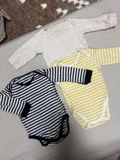 長袖ボディスーツ3枚セット 70