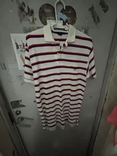 90s　POLO SPORT ストライプポロシャツ S