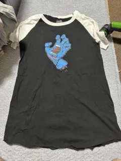 SANTA CRUZ スクリーミングハンド ラグラン Tシャツ