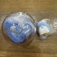 サンリオ ふわふわフロッキードール2 カプセルステッキ2 タキシードサム