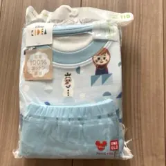 ユニクロ　パジャマ　キディア　アナ雪　エルサ　110