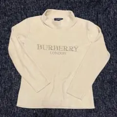 BURBERRY ハイネック トップス M オフホワイト