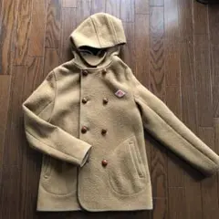 DANTON ダントン　キャメル　ピーコート ショート丈　36